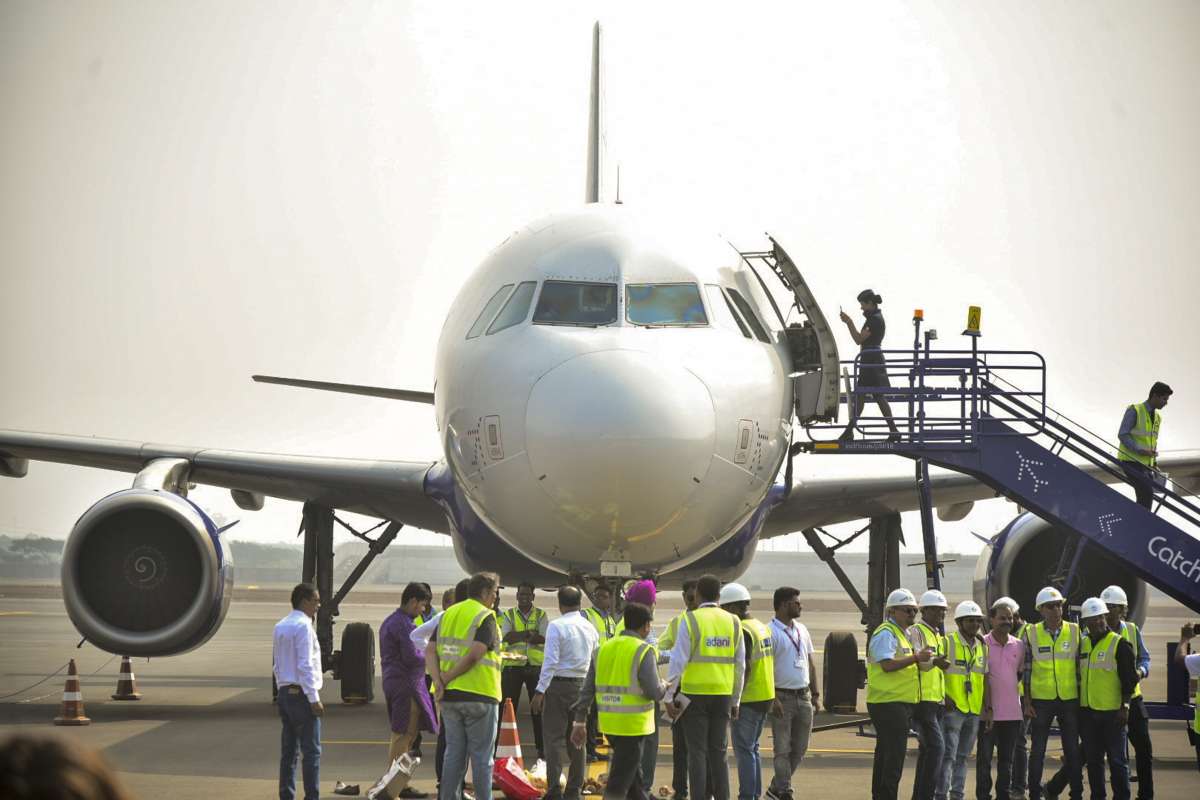 Indigo flight on Mumbai-Goa route receives bomb threat, case filed at airport police station