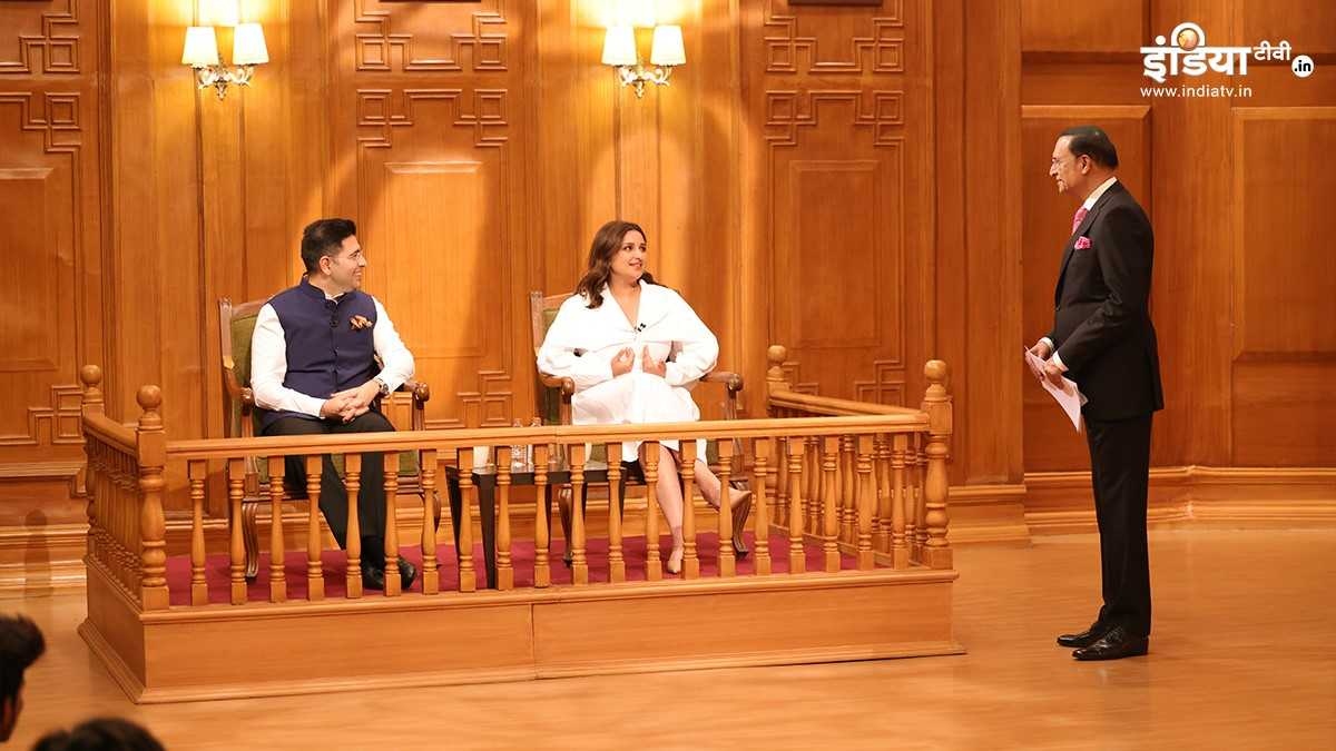 Aap Ki Adalat: Parineeti, Raghav share their love journey from London meeting to Udaipur wedding