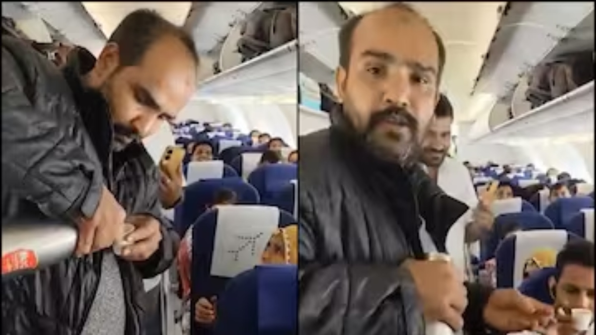 IndiGo passenger turns 'Chaiwala', serves tea to co-flyers; viral video sparks mixed reactions | WATCH