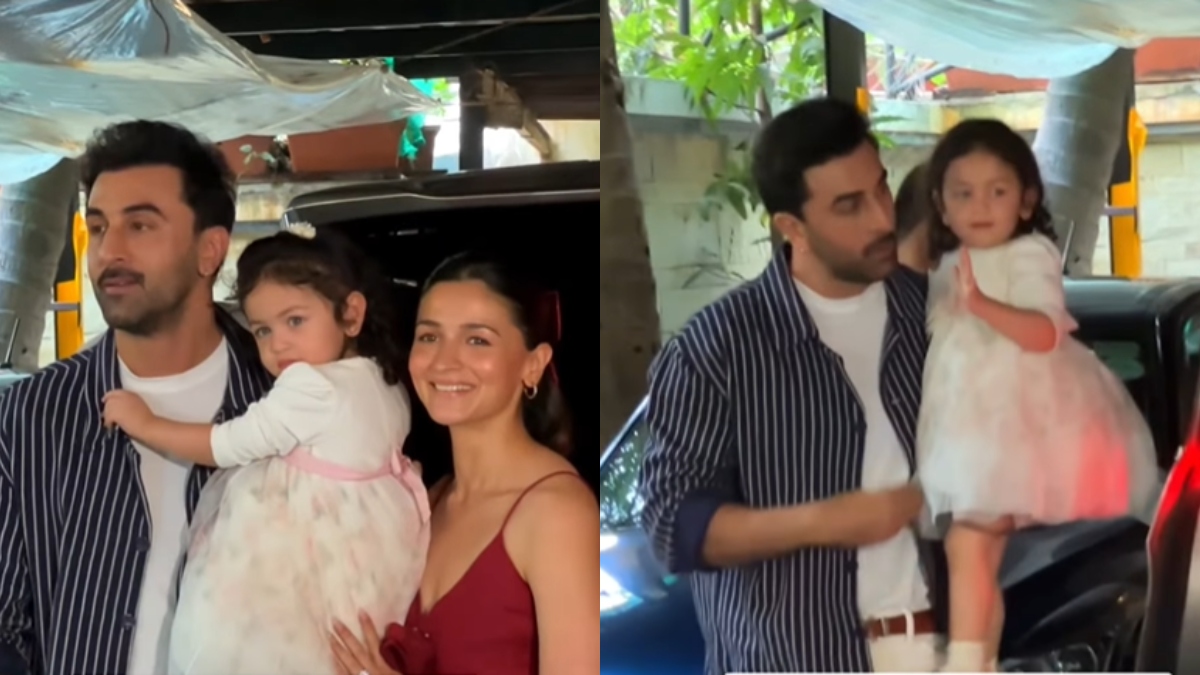 Raha's second Christmas appearance with Ranbir Kapoor, Alia Bhatt interests Insta users | See Photos