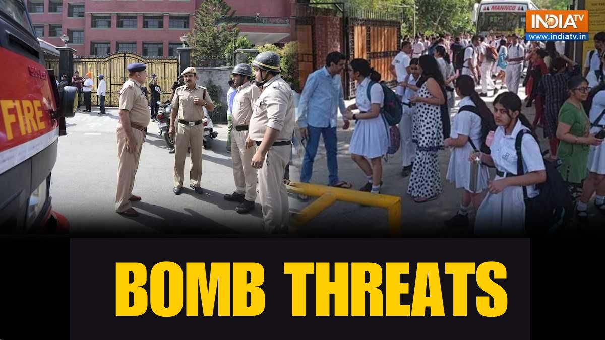 Delhi Police trains schools on bomb threats.