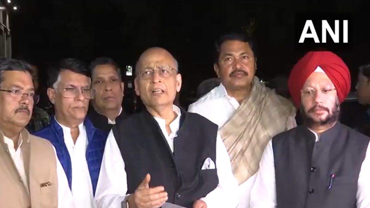 Congress delegation calls on EC over concerns on EVMs | Here's what Singhvi says after key meeting