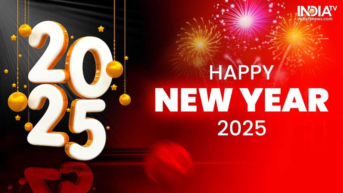 Happy New Year 2025: Wishes, messages, images, WhatsApp and Facebook status to share with your loved ones