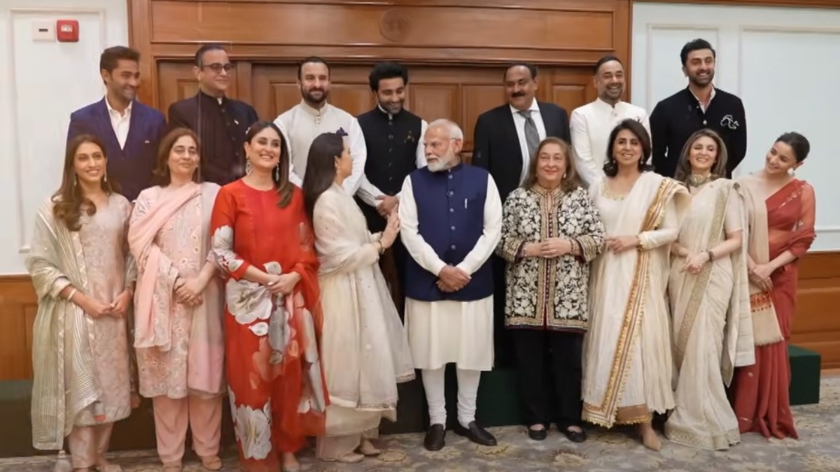 Watch PM Modi's conversation with Ranbir, Alia, Kareena, Saif, Neetu, Riddhima on 100 years of Raj Kapoor