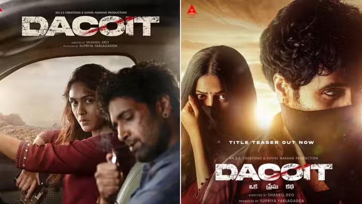 Dacoit Movie: Mrunal Thakur replaces Shruti Haasan in Adivi Sesh starrer | See Poster