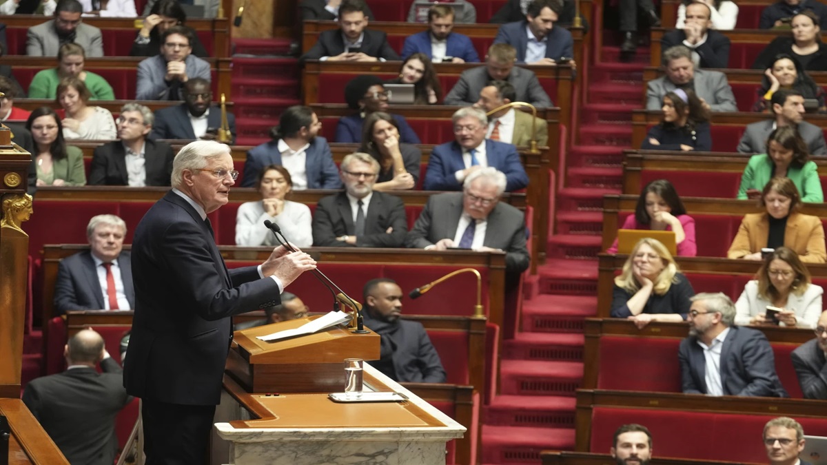 French government collapses as Prime Minister Michel Barnier-led Cabinet loses 'historic' no-confidence vote