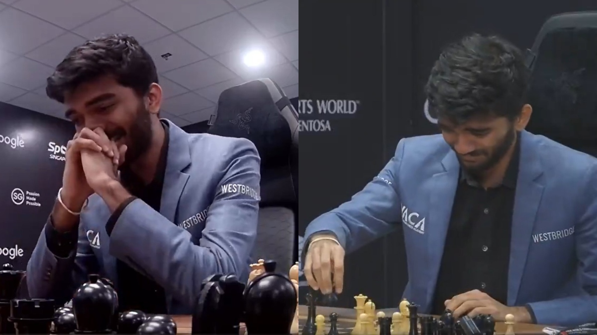 Gukesh in tears after beating Ding Liren to become 2nd Indian to be crowned world champion in chess: WATCH