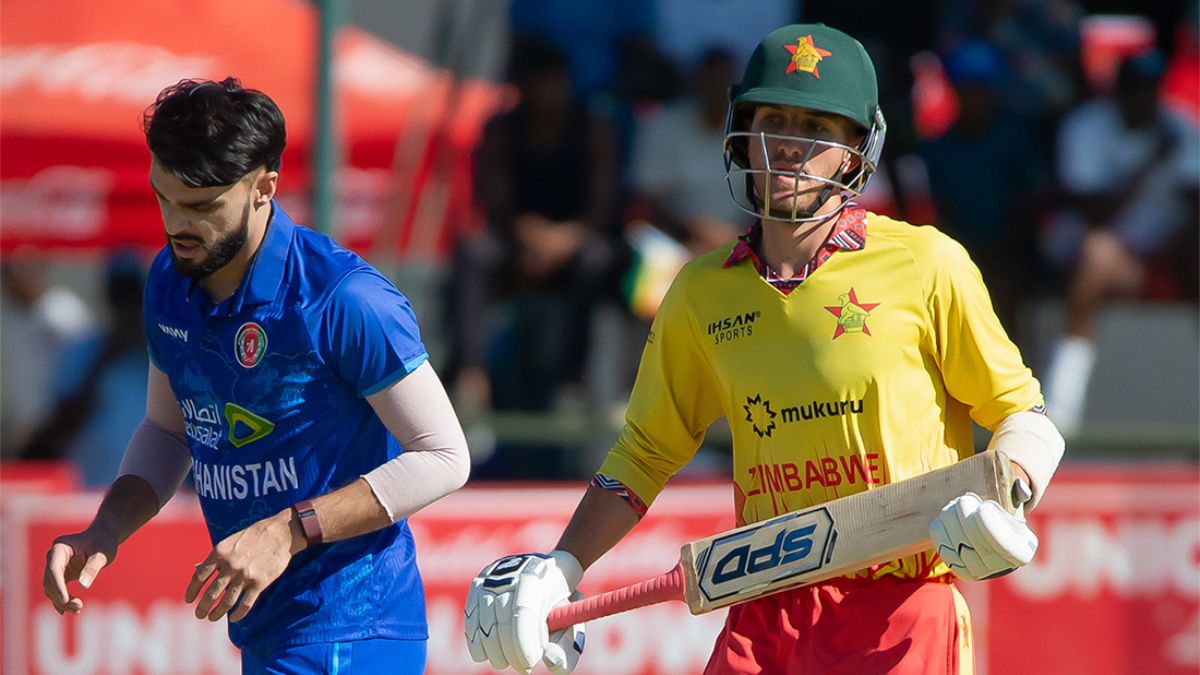 Naveen-ul-Haq bowls 13-ball over as Zimbabwe beat Afghanistan in T20I series opener | WATCH