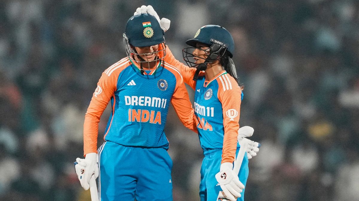 India end T20I series win drought at home after record-breaking fifties from Mandhana, Richa