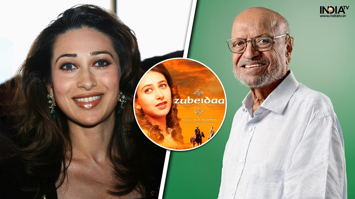 Karisma Kapoor recalls working with Shyam Benegal for Zubeidaa, says ‘he had extraordinary eye for detail’