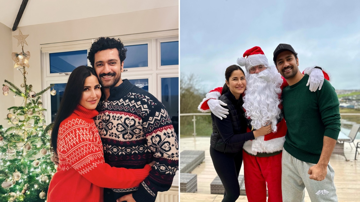 Inside Katrina Kaif, Vicky Kaushal’s Christmas celebration with family in London | See pics