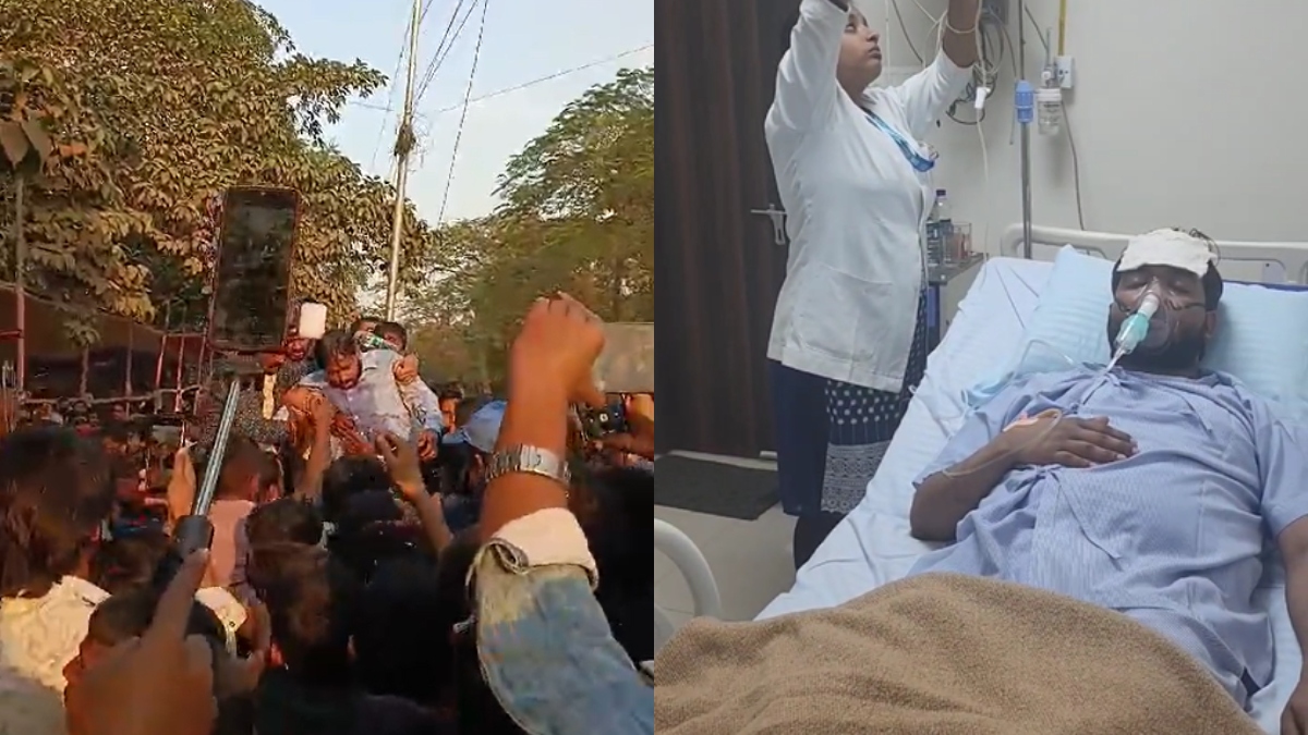 Khan Sir's health deteriorates during protest in Patna: Unseen video surfaces | WATCH