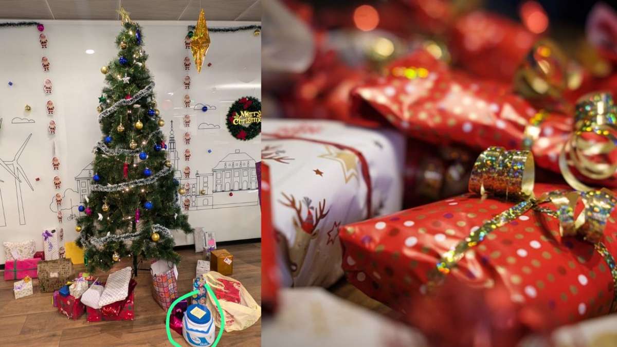 Merry Christmas 2024: Indian employee's unique Secret Santa gift goes viral, see pics here