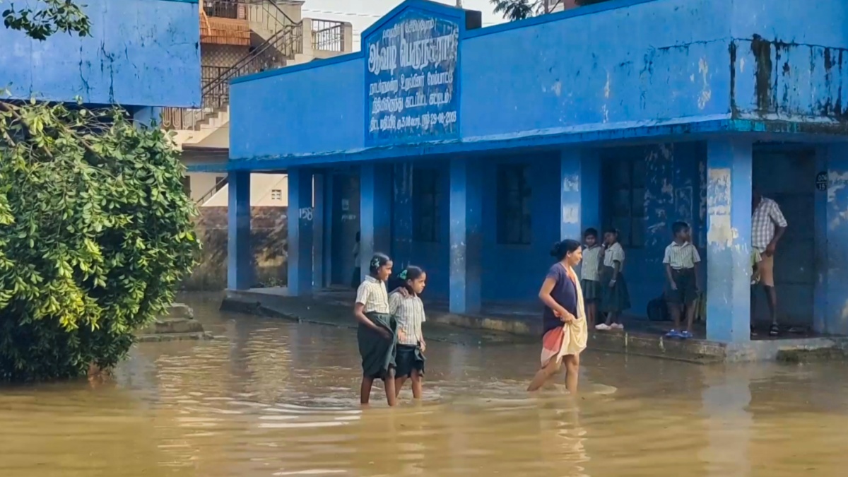 Tamil Nadu rains: Chennai schools shut, 10 districts declare holiday amid heavy rainfall