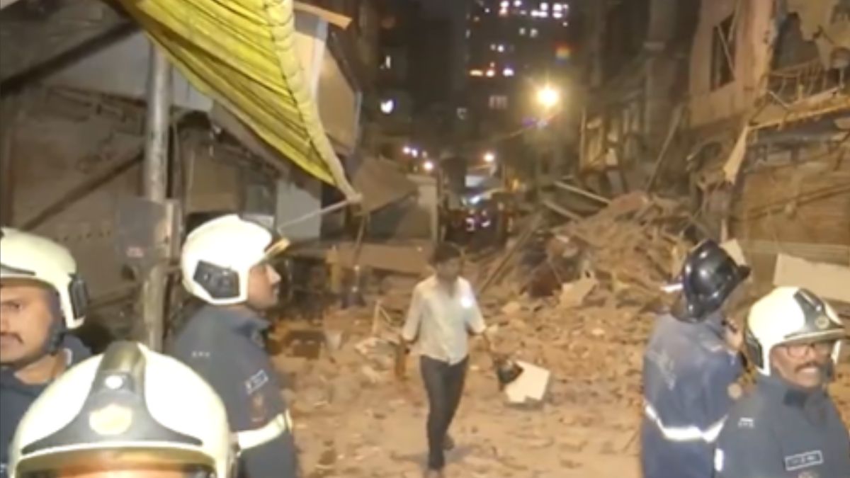 Five-storey building collapses in Mumbai’s Dongri, search ops on | VIDEO