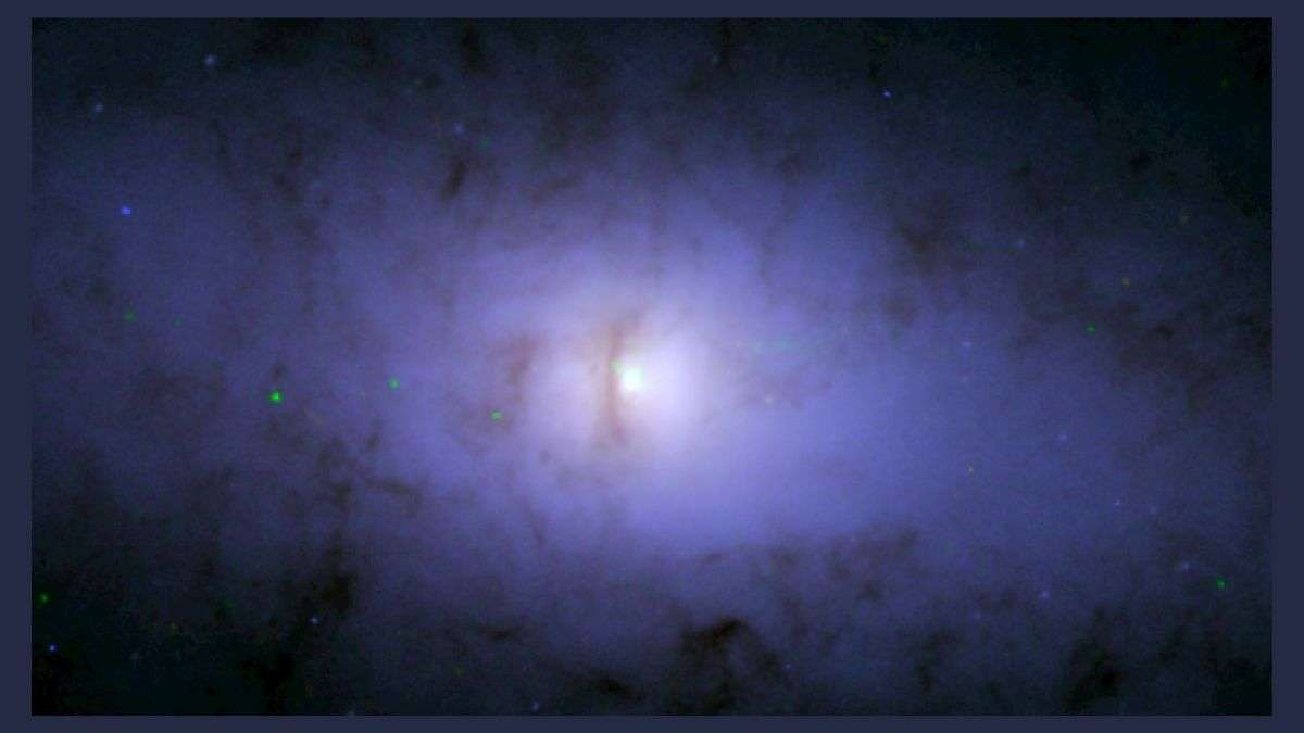 NASA's Hubble and Chandra Telescopes discover Tilted Black Hole in Galaxy NGC 5084