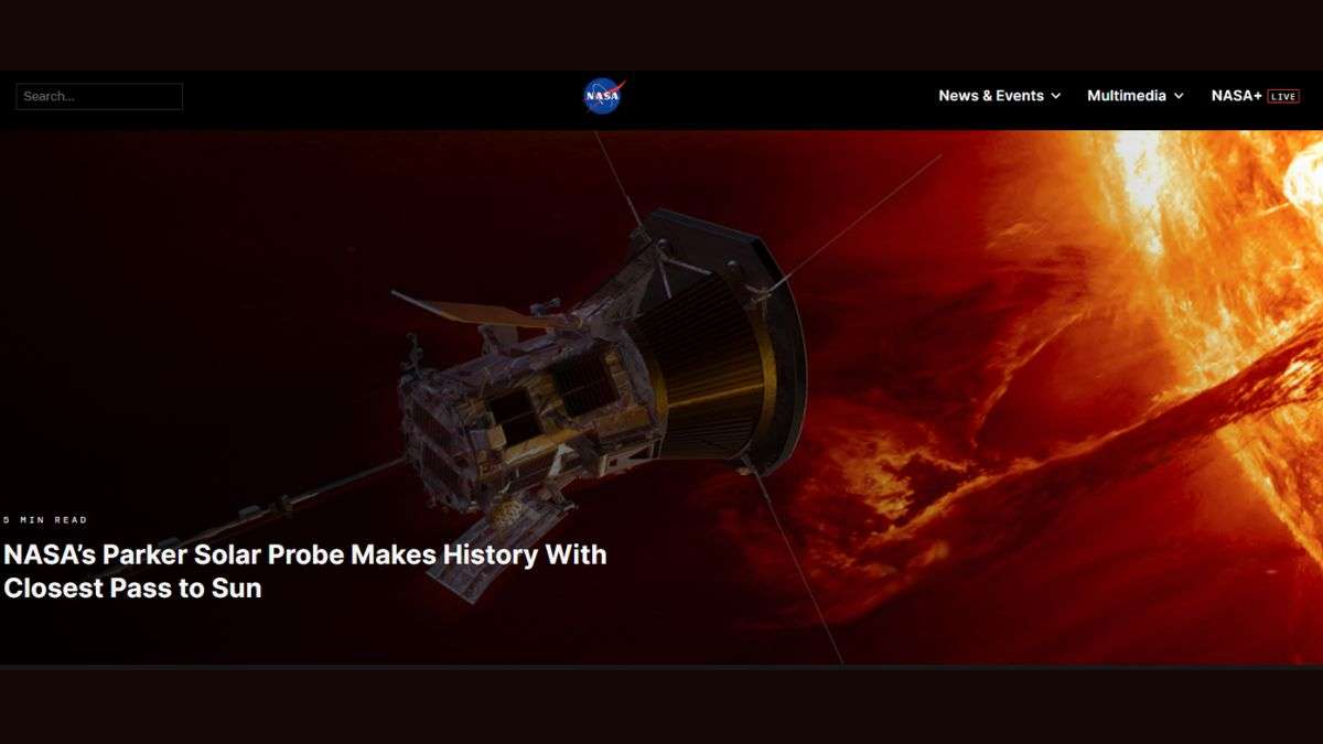 How NASA's Parker Solar Probe got closer to the Sun than ever before on December 24?