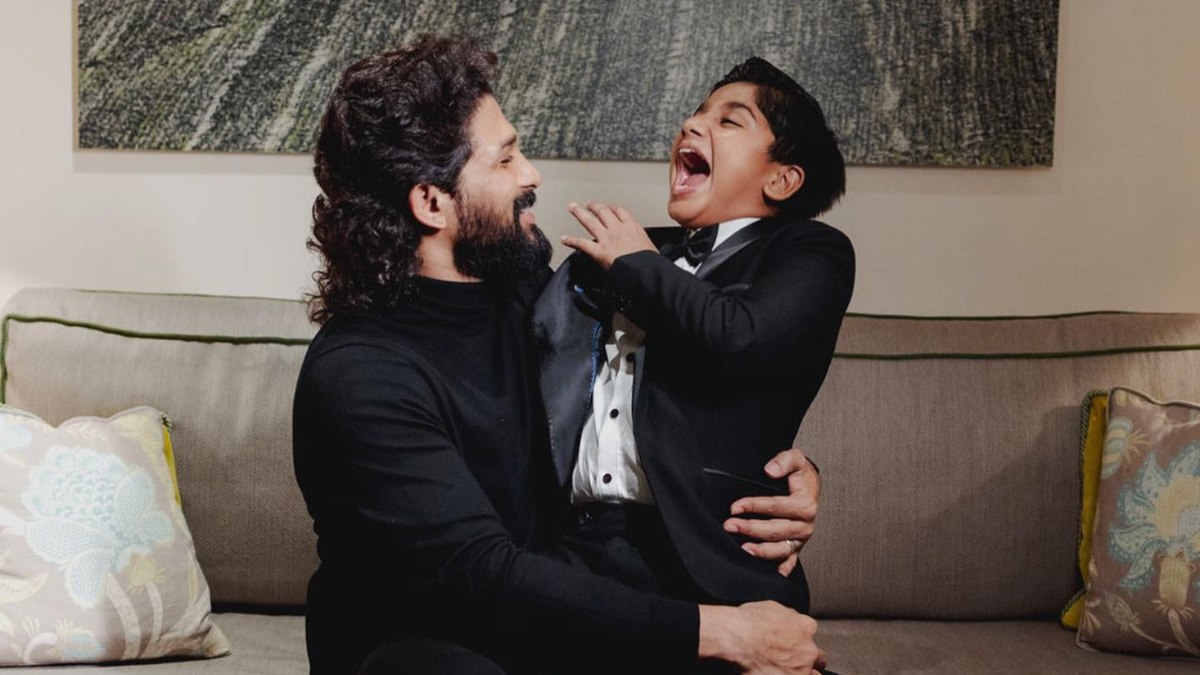 Allu Arjun gets adorable handwritten note from son Ayaan ahead of Pushpa 2's release