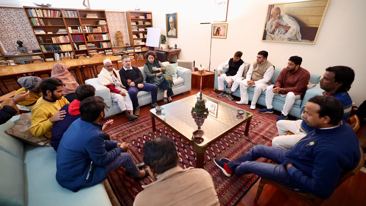 Families of all those killed in Sambhal violence meet Rahul Gandhi, Priyanka Gandhi