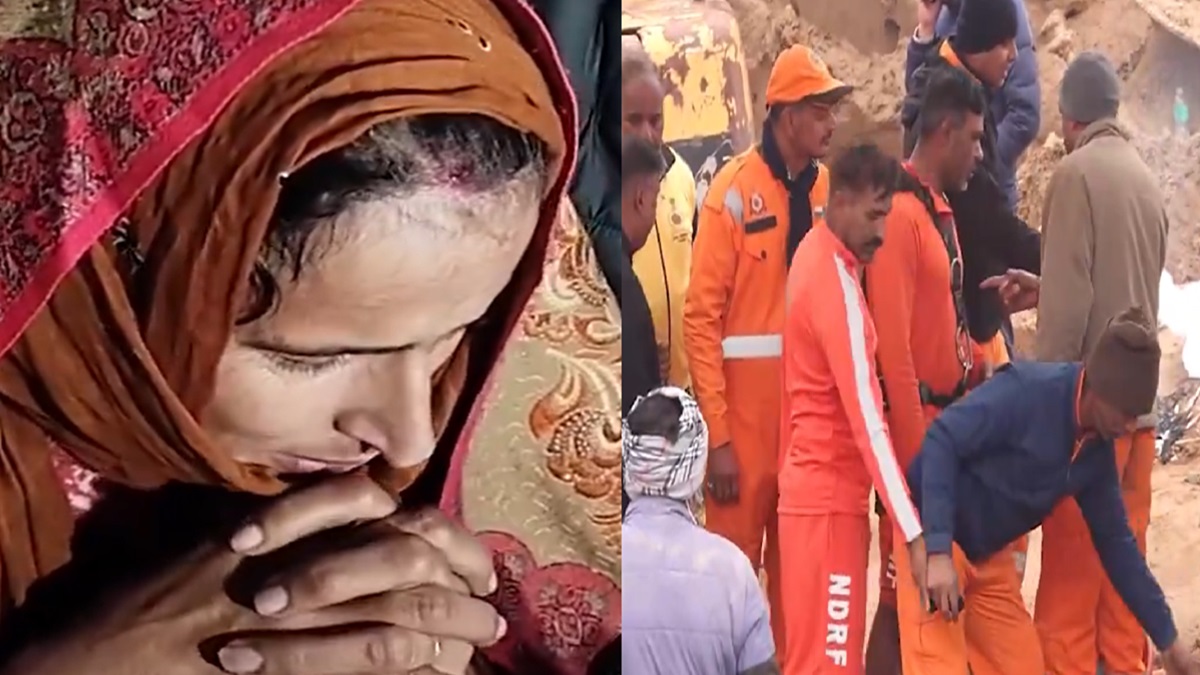 3-year-old stuck in borewell for 6 days: Mother pleads for help, asks 'What if she was a collector's daughter'