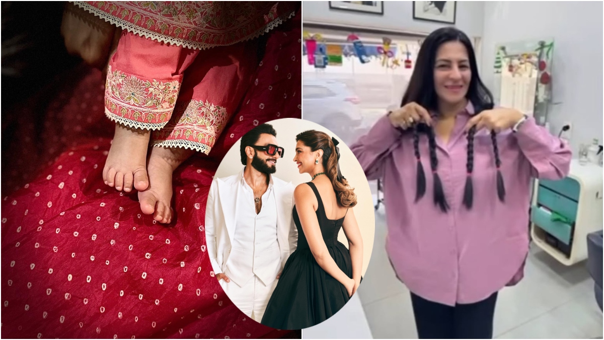 Ranveer Singh’s mother Anju Bhavnani donates her hair as granddaughter Dua turns 3 month old