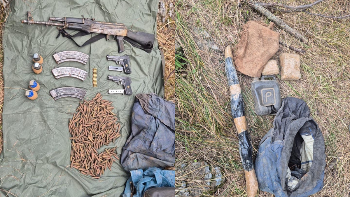 Army busts terror hideout in J-K's Reasi, seizes huge cache of arms