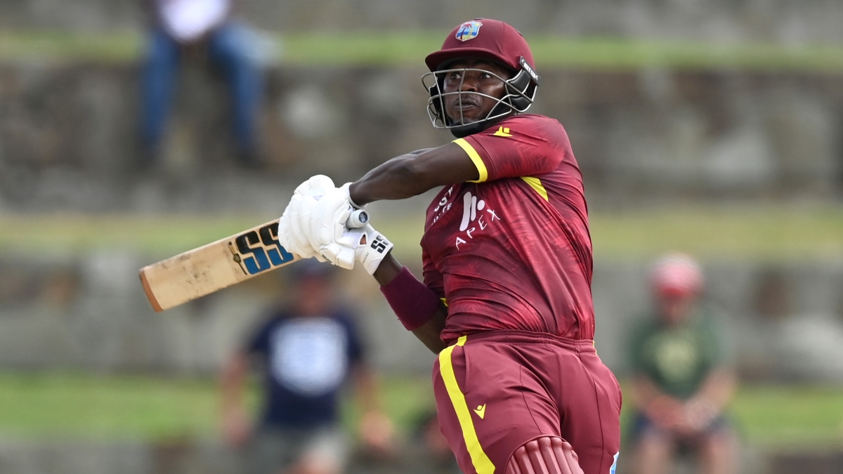 Sherfane Rutherford joins Gordon Greenidge, Gayle in elite list with maiden ODI ton as West Indies take 1-0 lead – India TV