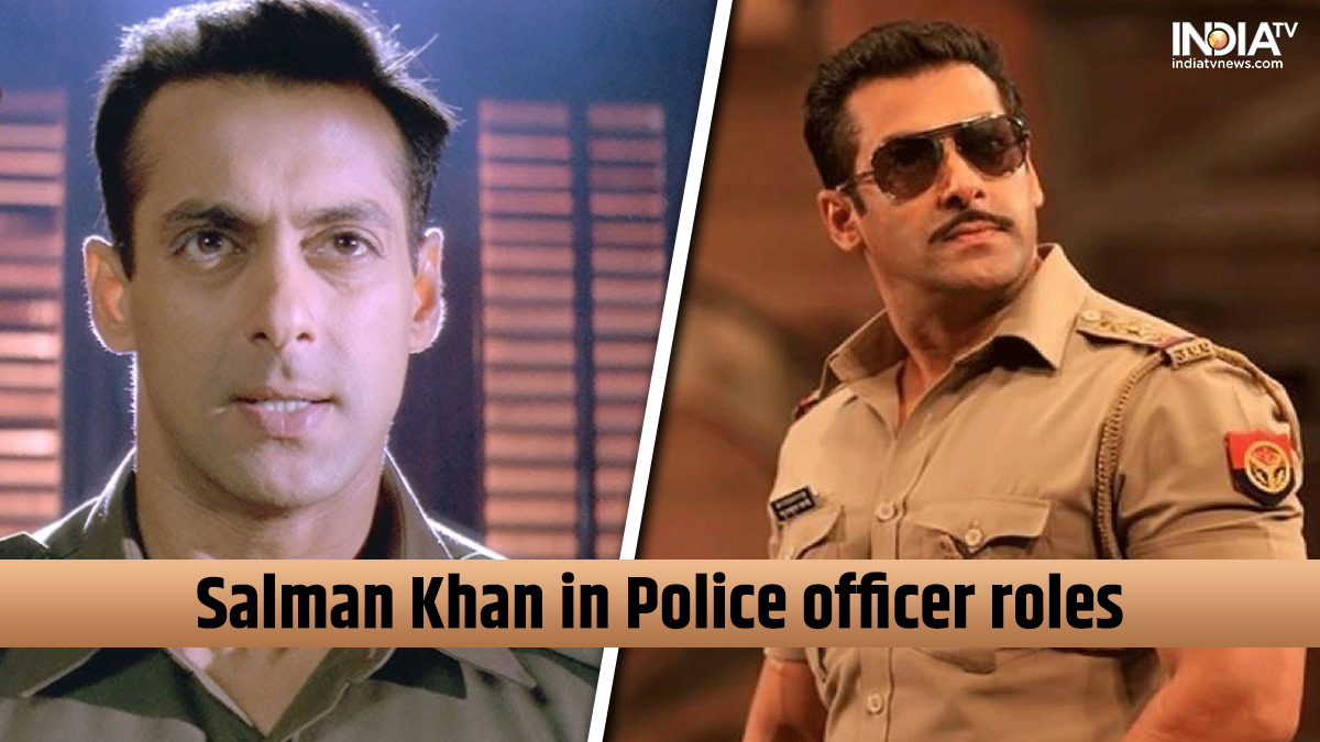 5 times when Salman Khan played a police officer on screen | Birthday Special