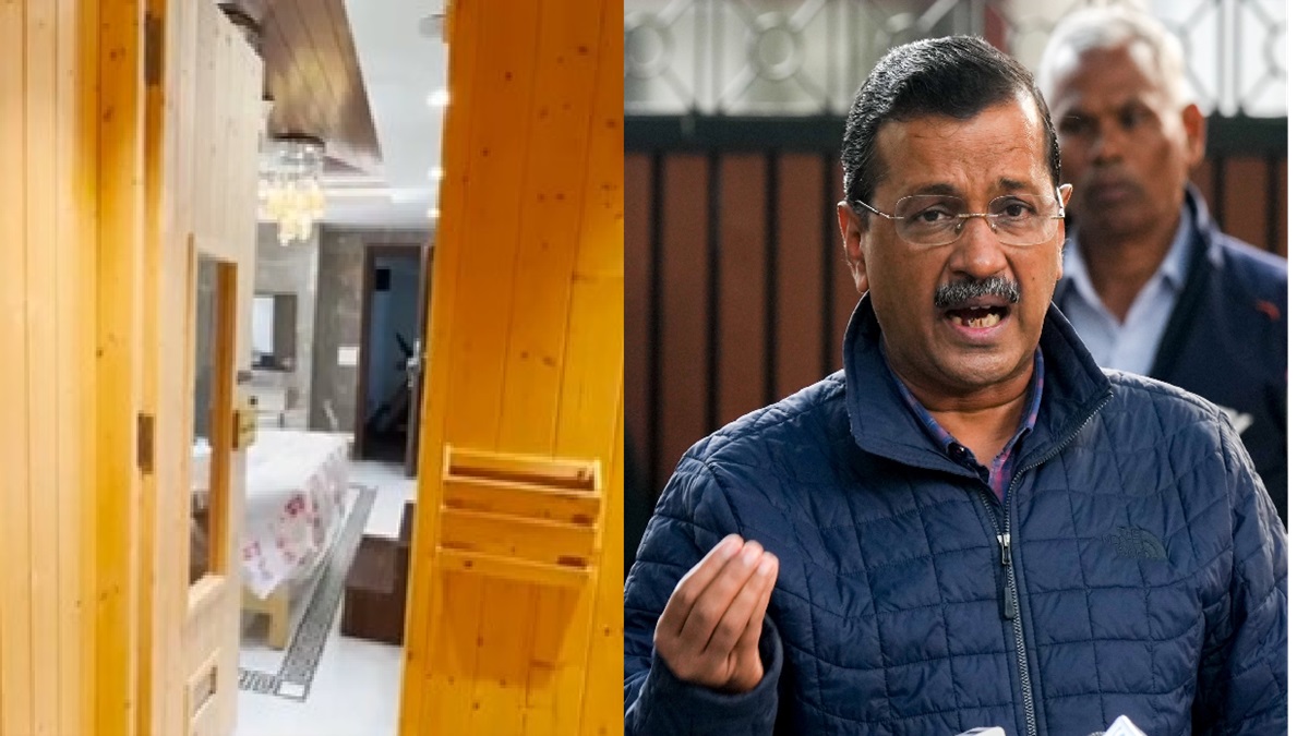 BJP gives a tour of Arvind Kejriwal's sheesh mahal in Delhi: 'Well equipped gym, expensive chandeliers'