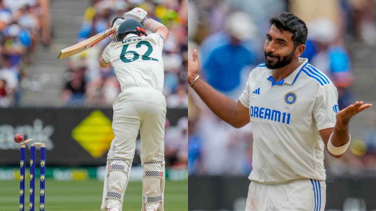 WATCH: Jasprit Bumrah dismisses India's bugbear Travis Head for a duck, sends off-stump cartwheeling – India TV