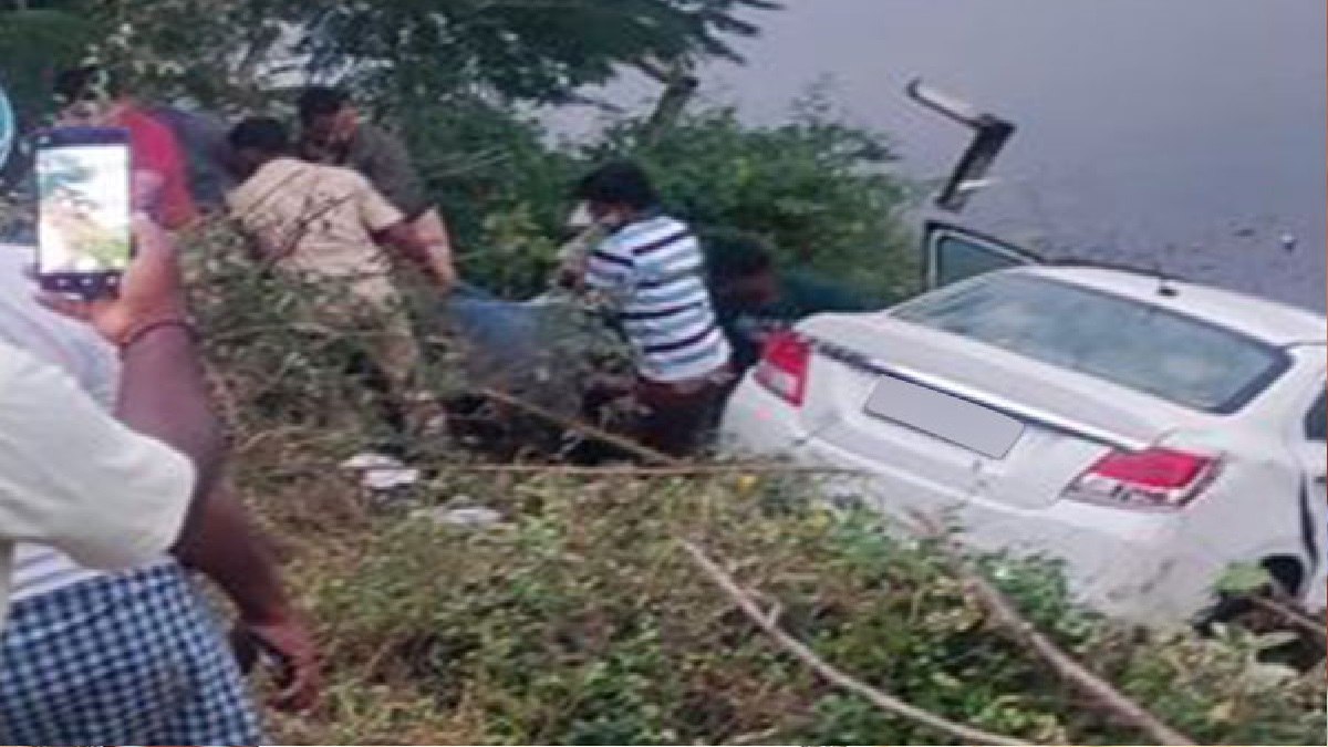 Five dead, one injured after car plunges into lake in Telangana's Yadadri Bhuvanagiri