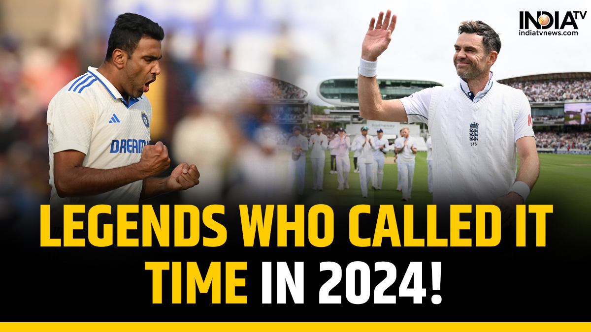 From Ravi Ashwin to James Anderson, star cricketers who bid adieu to the game in 2024