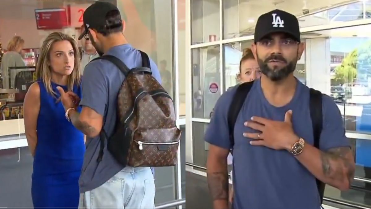 Virat Kohli involved in heated exchange with media at Melbourne airport: Watch video