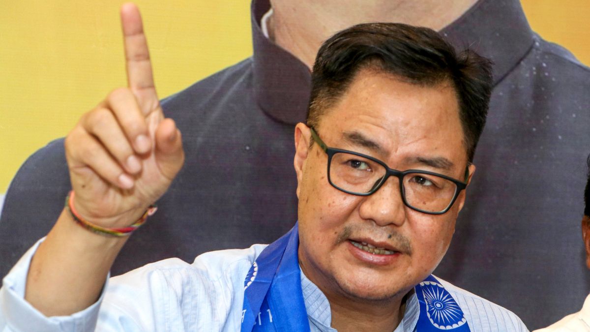 Kiren Rijiju rejects opposition's no-trust motion against Dhankhar, says 'NDA has majority in RS'