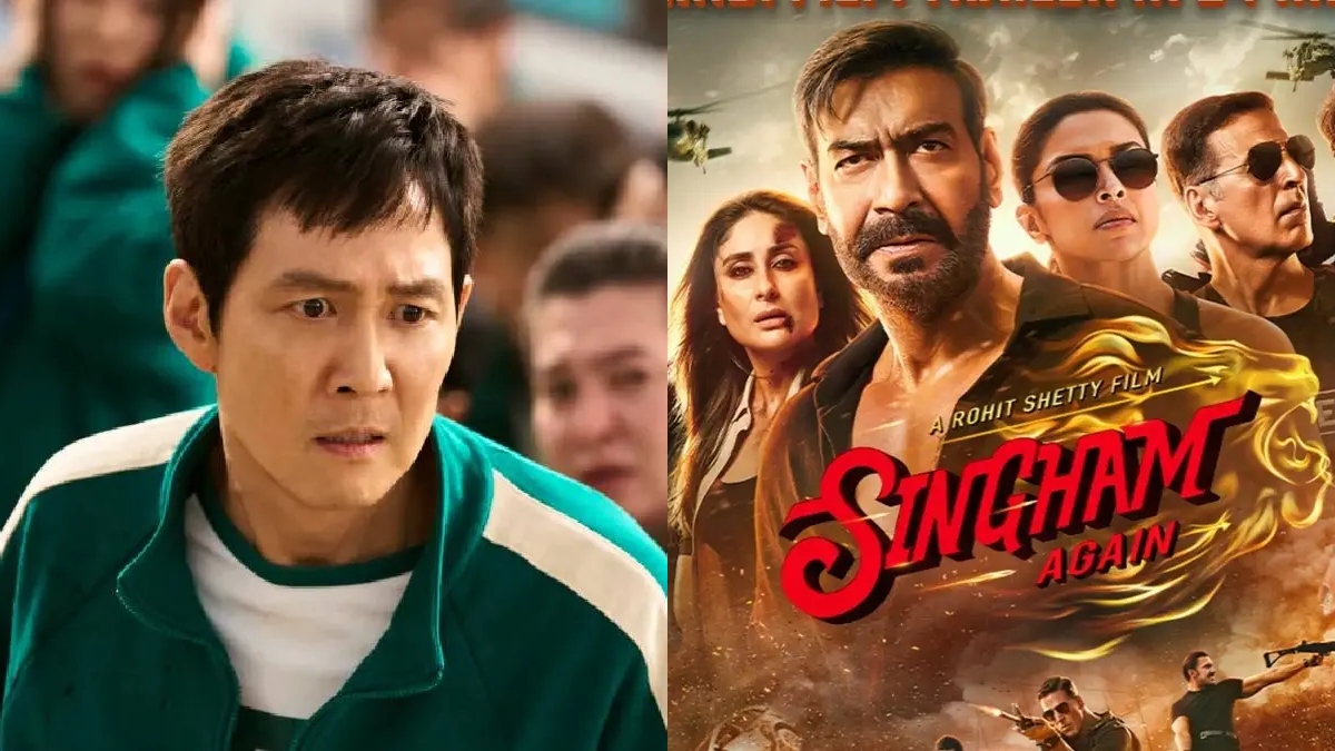 Squid Game 2 to Singham Again: Top fresh titles to watch this weekend on Netflix, Prime Video, and more