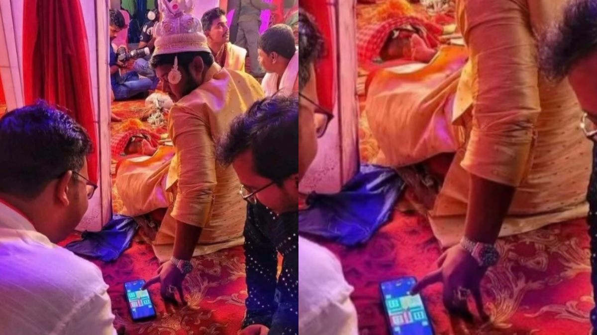 Groom plays Ludo with friends during wedding ceremony, pic goes viral