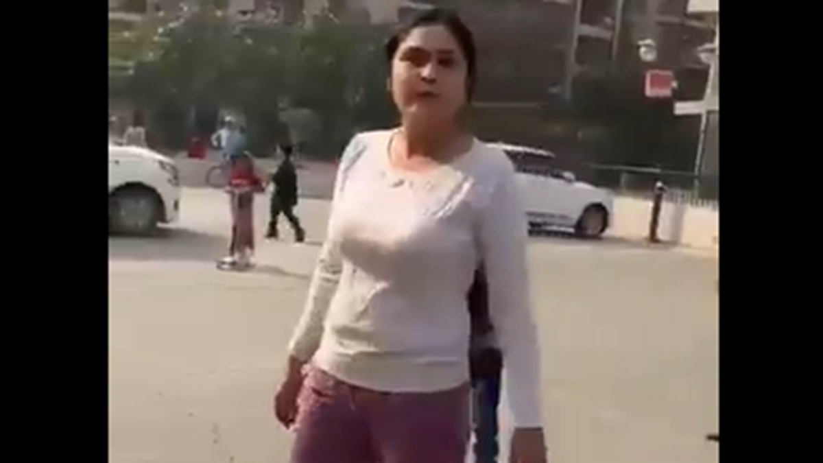 Woman slaps kid, his mother over minor altercation at Greater Noida's Gaur City, Video goes viral | WATCH