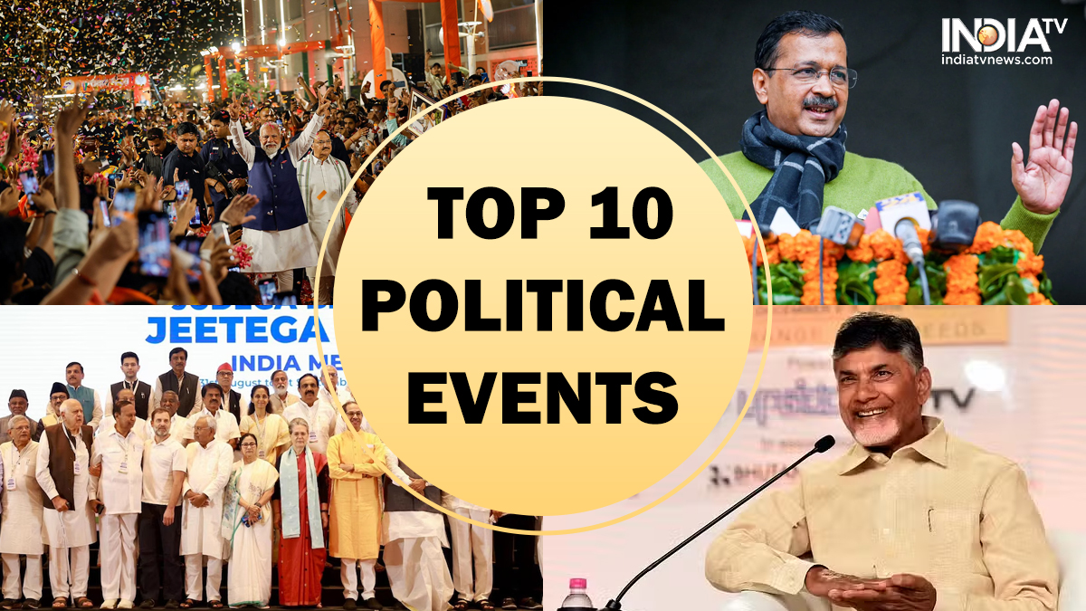 Yearender 2024 Top 10 political events in India this year India TV