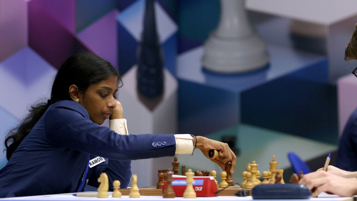 R Praggnanandhaa's sister, Vaishali, clinches bronze at World Blitz Championship for India