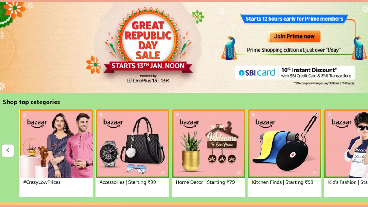 Amazon Great Republic Day Sale: Huge discounts on iPhone 15, OnePlus Nord 4 and more