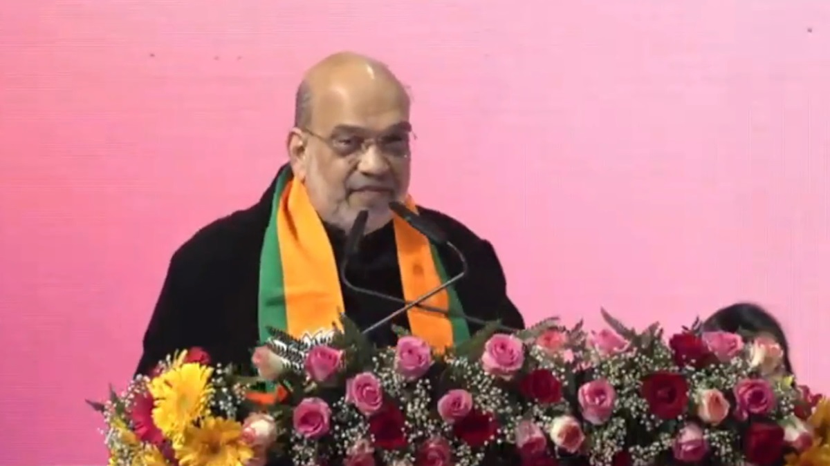Amit Shah at BJP’s slum event – India TV