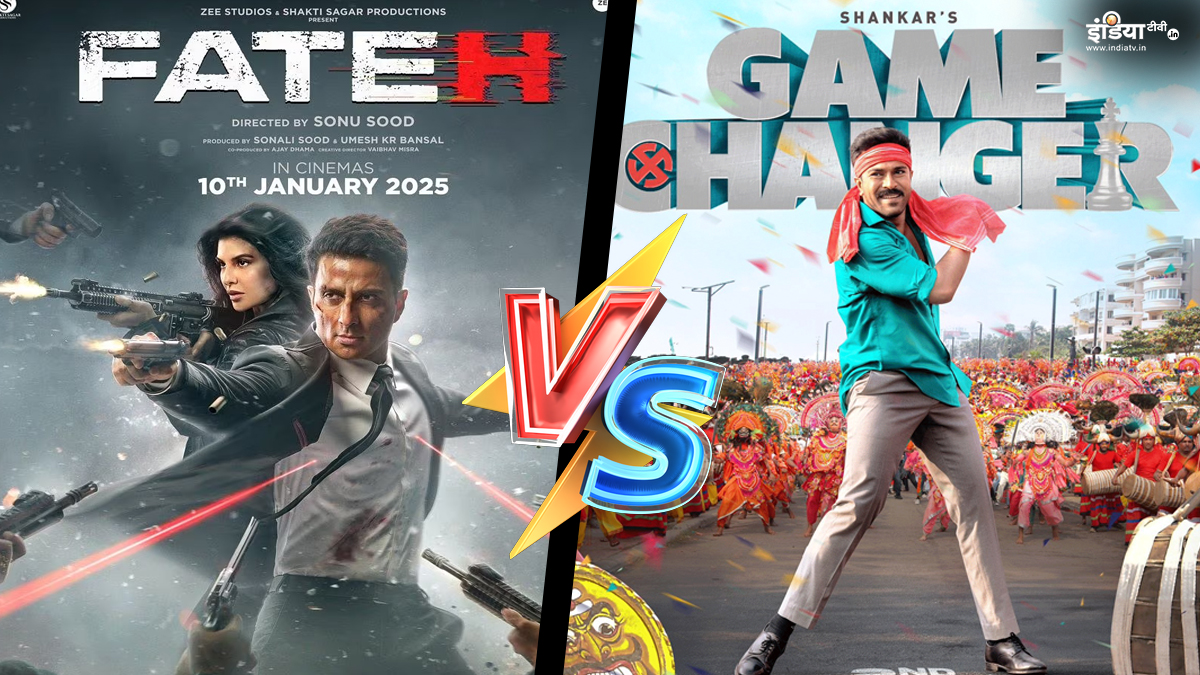 Game Changer vs Fateh: Which film won the first box office battle of 2025? Find here