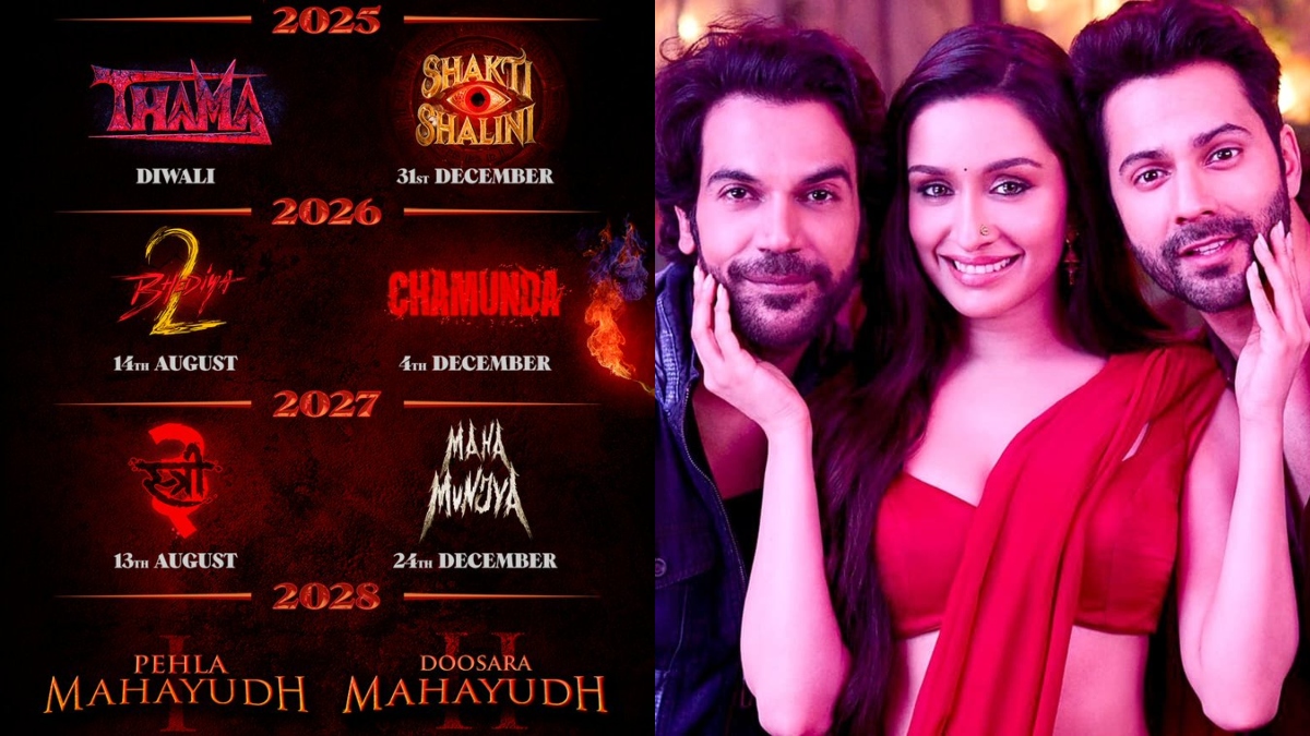 Maddock Films’ 8 horror-comedy universe movies along with Bhediya 2, Stree 3, Shakti Shalini release dates