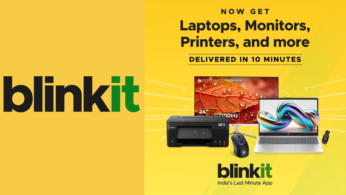 blinkit to deliver laptops and printers in 10 minutes service live in major cities