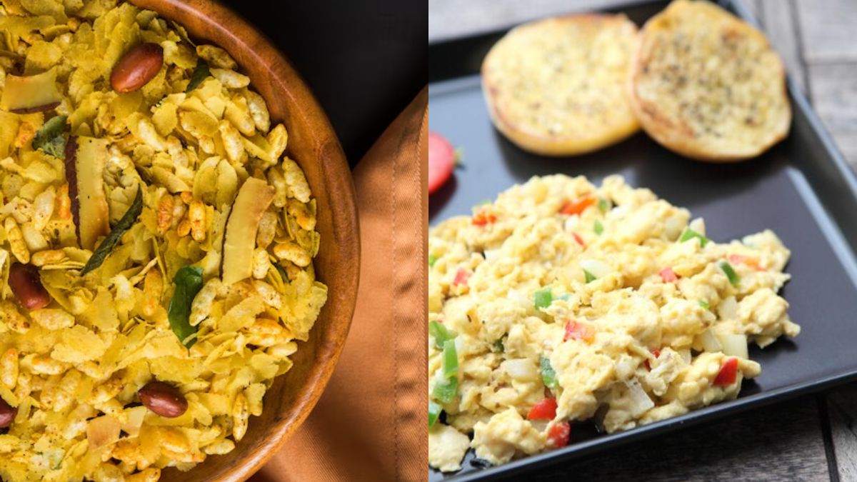 Poha to egg bhurji; try these healthy Indian breakfast options for a busy morning