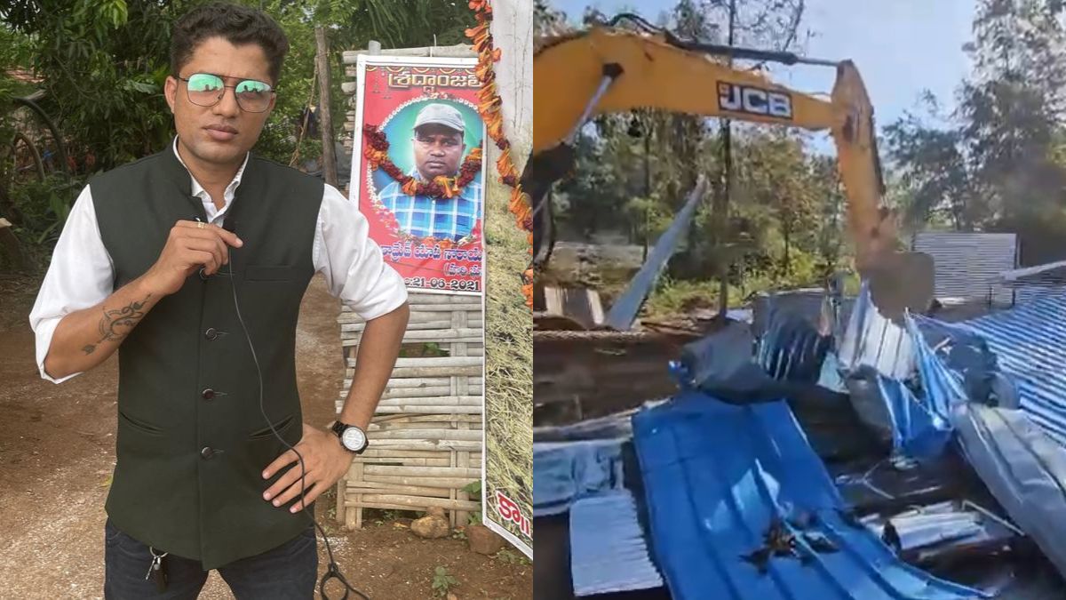 Journalist murder in Chhattisgarh: Bulldozer action on main accused’s house, CM says culprits won’t be spared