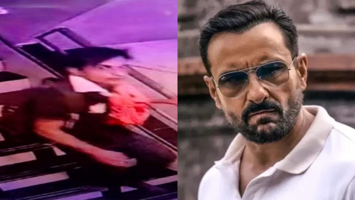 Saif Ali Khan attacked: CCTV image and video of actor’s suspected attacker released