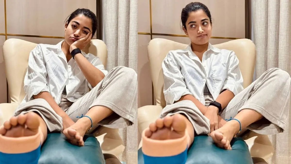 Pushpa 2 actor Rashmika Mandanna shares health update after being injured in gym | See Photo