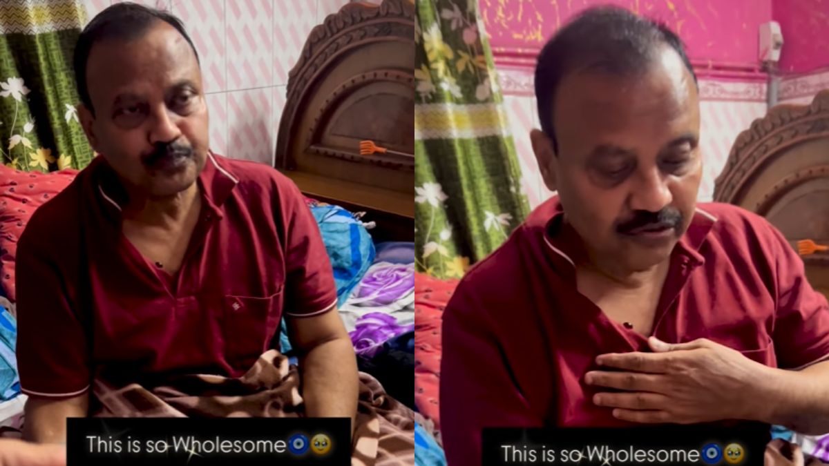 Daughter cooks for her father for the first time, his reaction goes viral | Watch