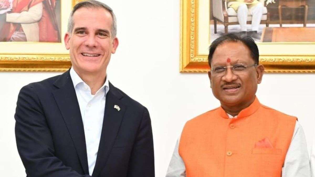 US Ambassador Garcetti visits Chhattisgarh, discusses investment prospects with CM Vishnu Deo Sai